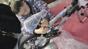 津驰远儿童自行车6-10-15岁碟刹中大童山地男女孩学生单车一体轮脚踏车 车灯款|蓝色+单速+双碟刹+辐条轮 20寸【身高130-150cm】约8-12岁 实拍图