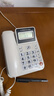 中诺摇头办公室坐式固定电话机家用有线固话座机式免电池来电显示商务办公免提W529白色 实拍图