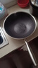 炊大皇 炒锅 304不锈钢炒菜锅煎锅 平底不粘炒锅32cm 可立可视盖不挑灶 实拍图