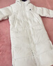 adidas通勤羽绒服 休闲长款鸭绒男女秋冬阿迪达斯官方轻运动   白色   L 实拍图