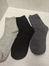 南极人男士袜子100%纯棉男袜6双抑菌无骨防臭休闲商务秋冬季中筒袜 实拍图