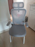 科润电脑椅办公椅学习椅人体工学椅学生椅护腰久坐舒服办公家用电竞椅 内置乳胶-白框灰+3D头枕-透气升降腰托-加粗弓脚 不可调节 可旋转可升降扶手 +8cm加厚坐垫 实拍图