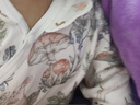 贝瑞加（Babyprints）婴儿连体衣宝宝长袖包屁衣新生儿爬服纯棉三角哈衣四季内衣松鼠80 实拍图