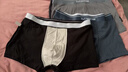 猫人【精梳棉-安心品质】男士内裤男纯棉长效抗菌蚕丝裆男生四角短裤 实拍图