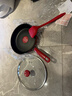 特福（Tefal）平底锅家用牛排不粘煎锅少油烟有钛煎饼锅电磁炉燃气灶通用28cm 实拍图