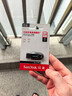 闪迪（SanDisk）128GB USB3.2 U盘 CZ550黑色 读速100MB/s 安全加密 数据恢复 学习办公电脑车载 高速大容量优盘 实拍图