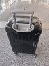 Diplomat外交官行李箱20英寸扩充层拉杆箱男旅行箱登机密码箱女TC-6012黑 实拍图