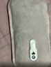 彩虹热水袋暖手宝充电暖宝宝暖水袋注水暖手袋热敷暖肚子暖脚 灰色 实拍图