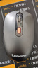 联想（Lenovo） 无线蓝牙双模鼠标 便携办公鼠标 人体工程学设计 适用台式机一体机笔记本平板 Howard黑色 实拍图