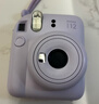 INSTAX富士instax立拍立得 一次成像相机 mini12精美礼盒 鸢尾骑士 含10张fafa花边相纸 实拍图