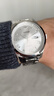 欧品客瑞士认证品牌手表男机械表全自动男表进口机芯夜光防水男士手表 欧品客-3171-钢带本白 实拍图