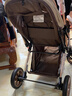 奔昂 婴儿推车可坐可躺轻便避震宝宝折叠婴儿车双向BB童车手推车 升级卡其+一键单手收+可坐躺+可双向推行+四轮高配 实拍图