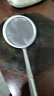 不锈钢漏勺过滤网筛极细家用滤油勺厨房油渣勺打沫勺一体成型 食品级不锈钢 【大号+中号】100密丿品质保障 实拍图