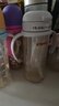 贝亲（Pigeon）自然成长翻盖直饮吸管 大童奶瓶330ml 经典款 18月+  AA278 实拍图
