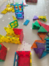 布鲁奇彩窗磁力片儿童玩具男孩3-6岁磁力积木新年益智玩具1-3岁生日礼物 实拍图