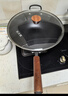炊大皇 炒锅 304不锈钢炒菜锅煎锅 平底不粘炒锅32cm 可立可视盖不挑灶 实拍图