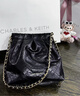 CHARLES&KEITH子母链条大容量流浪包托特包单肩斜挎包女包新年礼物CK2-40671449 【L号】Black黑色 L 实拍图