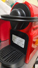 Nespresso奈斯派索胶囊咖啡机小型家用全自动商用办公室小巧便携高压萃取可折叠杯架意式进口 C40 红色及意式浓烈5条装（赠试用胶囊7颗） 实拍图