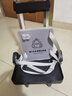 bolerbear中小学生书包拉杆架通用初中儿童手拖拉小拉车推爬楼梯可折叠静音 黑色6轮【背板款】 实拍图
