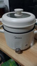 美的（Midea）电煮锅 泡面火锅宿舍小电锅 电蒸锅 多功能家用电热锅 2.6L蒸煮一体 小型2-3人用 配带蒸笼XZE2076 实拍图