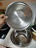 维艾（Newair）不锈钢盆五件套调料盆淘米洗菜盆和面盆沥水篮沙拉盆米筛味斗套装 实拍图