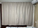 京东京造黑贝妮米色窗帘 99%全遮光成品窗帘布卧室客厅挂钩式 宽1.5*高2米 实拍图