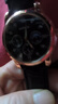 【网红爆款】商务腕表石英运动表休闲皮带男女手表 黑色 实拍图