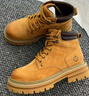 骆驼（CAMEL）休闲增高厚底户外工装男士大黄靴 G13W076024 沙漠黄/咖啡 43  实拍图