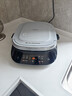 美的（Midea）电饼铛家用 双面加热加深大火力40mm加深34cm烙饼煎饼锅三明治早餐机可拆钛陶煎烤机电饼档JKE3483 实拍图