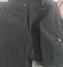 探拓（TECTOP）冲锋裤男加绒保暖防风软壳裤登山徒步裤 男款深灰 XL 实拍图