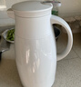 JEKO&JEKO保温壶家用热水瓶暖水壶宿舍大容量开水瓶玻璃内胆 1.6L浅灰色 实拍图