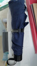 天堂 防风雨伞三折男女款商务晴雨伞57*7骨  趣味字母深藏青 实拍图