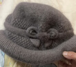 啄木鸟帽子女中老年人妈妈冬季新款保暖老人奶奶秋冬天老太太针织毛线帽 卡其色【帽子】 均码高弹/加绒加厚 实拍图