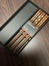 京东京造 筷子 家用食品接触级餐具铁木日式分餐【天然原木】6双礼盒装 实拍图