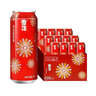 雪花啤酒（Snowbeer）节庆红罐8度500ml*12听 礼盒 京东自营新年送礼 实拍图