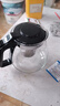 【京东物流】茶壶套装整套茶具大容量玻璃茶杯带滤网耐高温泡茶具 1000ML一壶+四杯套装【无茶盘】 实拍图