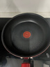 特福（Tefal）平底锅家用牛排不粘煎锅少油烟有钛煎饼锅电磁炉燃气灶通用24cm 实拍图