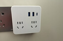 公牛（BULL）插座扩展器一转多/一转三插座/转换插头/转换器/插排/插线板 适用卧室、厨房 品字型3位分控 实拍图