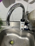 奥克斯（AUX）电热水龙头热水器加热水龙头快速热水变频恒温厨房下进水 【大屏数显】雪山白+漏保插头+万向喷头 实拍图