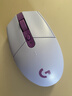 罗技（G）G304 LIGHTSPEED无线鼠标 游戏鼠标 轻质便携 鼠标宏 绝地求生FPS英雄联盟吃鸡 生日礼物 紫色 实拍图
