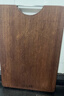 十八子作 乌檀木整木切菜板家用加厚大号砧板ZBL005（40x27x2.5cm） 实拍图