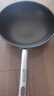 康巴赫炒锅真钛0涂层不粘锅PRO版抗菌炒菜锅电磁炉燃气通用32cm 实拍图