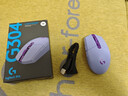 罗技（G）G304 LIGHTSPEED无线鼠标 游戏鼠标 轻质便携 鼠标宏 绝地求生FPS英雄联盟吃鸡 生日礼物 紫色 实拍图