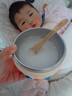 licheers宝宝辅食碗婴儿辅食吸盘吃饭工具米粉专用不锈钢注水保温碗 实拍图