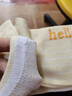 【马卡龙色系】袜子女糖果色四季款袜子女士亲肤中筒袜 颜色随机发 3双 实拍图