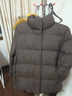 优衣库女装羽绒茄克/柔软面料外套夹克479212 37 栗色 L 实拍图