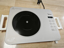 美的（Midea）电陶炉围炉煮茶电磁炉家用 超薄新型大面板 2200W火大功率 电磁灶火锅炉 炒菜电池炉HW22EF01 实拍图