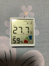 得力（deli）得力(deli)室内温湿度表电子温湿度计办公家用壁挂桌面婴儿房儿童老人带时间+日历+体感 LE511 实拍图
