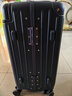 网易严选宽拉杆窄铝框小金刚PC行李箱大容量旅行箱拉杆箱出差星海蓝20英寸 实拍图