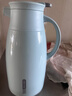 JEKO&JEKO保温壶家用热水瓶暖水壶大容量宿舍开水瓶玻璃内胆 1.9L淡蓝色 实拍图